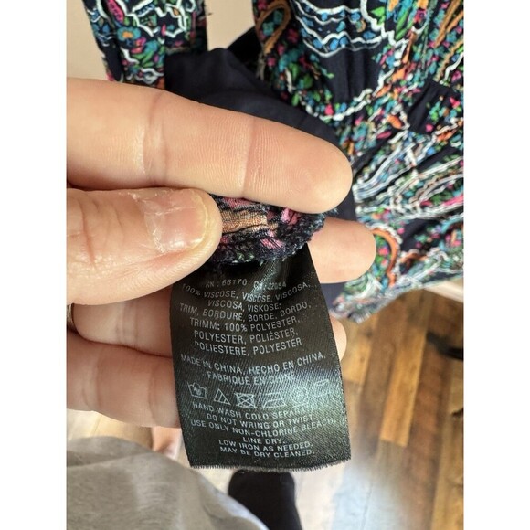 Anthropologie Multicolor Paisley Midi Dress - Picture 5 of 7